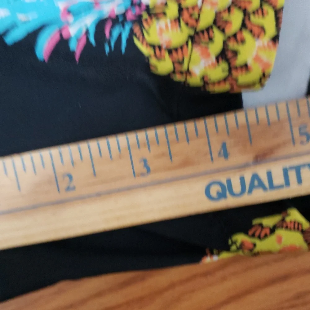 CHUBBIES Pineapple Sundaes Print Black Swim Shorts‎